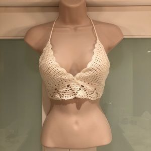 Crochet crop top